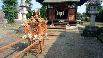 小松神社茅の輪くぐり